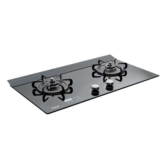 Rinnai Kompor Tanam 2 Tungku Smart Hob - RB-A2660G(B) | RBA2660G(B)